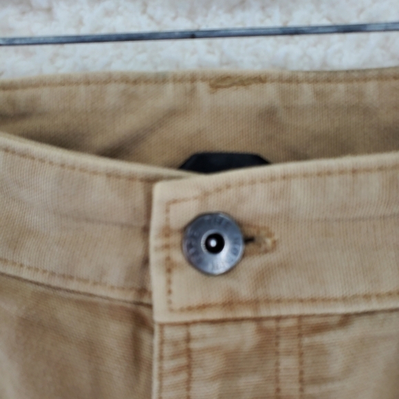 North Face Duck Canvas Workwear Utility Brush Pants Men 38 Khaki Relaxed (40x32) - Picture 10 of 14